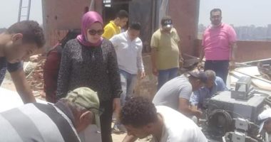إزالة شبكة محمول بدون تراخيص بحى ثان المحلة