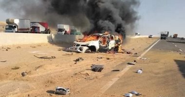 صور.. تفاصيل مصرع نجل سالم أبو لافى وإصابة نجل العرجانى فى حادث بالإسماعيلية