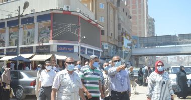 تحرير 55 محضر إشغال وغلق لمقاهى ومطاعم لمخالفتهم الاجراءات الاحترازية بالمحلة  