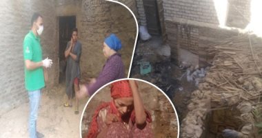 قلوب من حجر.. "فادية" 22 عامًا من العزلة داخل منزل بالمنيا على يد شقيقها.. ويعترف باحتجازها خوفًا عليها لأنها مريضة نفسيًا.. و"التضامن" تقرر تقديم الرعاية لها.. والنيابة تخلى سبيل أخيها.. صور