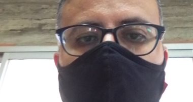 "مايكل " يشارك بصورة له بالكمامة والتزاما بالإجراءات الوقائية