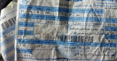 بقيمة 15الف جنيه.. شكوى من ارتفاع قيمة فاتورة الكهرباء بسبب القراءة الخاطئة