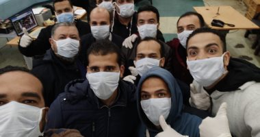  كميائيو مصنع سماد طلخا يشاركون بصورتهم بالكمامة
