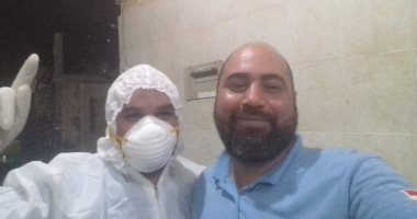 الجيش الأبيض.. "حاتم وأيمن" بإسعاف مدينة نصر فى مواجهة فيروس كورونا