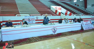 سامى الشيشينى يظهر فى الزمالك بجلسة مرتضى منصور مع "جروبات" النادى