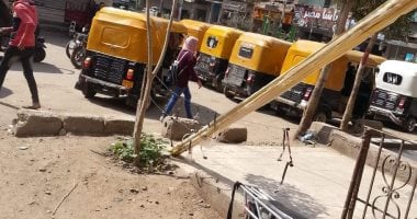 شكوى من موقف عشوائى للتكاتك فى ميدان هرية رزنة بمحافظة الشرقية