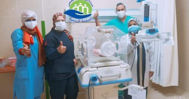 صور.. مستشفى إسنا للعزل الصحى تسجل حالة الولادة رقم 16 لمولودة أنثى