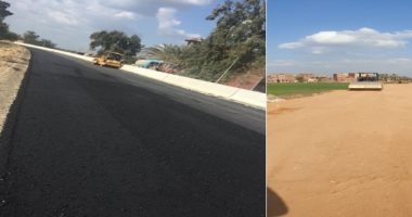 رصف طريق أبو الأخضر بالشرقية بتكلفة 77 مليون و 300 ألف جنيه