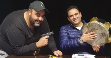 أكرم حسنى مهنئا "شيكو" بعيد ميلاده: كل سنة وأنت طيب يا شيكوسبير العرب.. صور