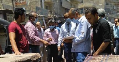 رئيس مدينة المحلة يستجيب لشكوى أهالى شارع نعمان الأعصر بشأن البلاعات المكشوفة