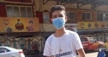 "رشاد" يشارك صحافة المواطن صورته بالكمامة فى محافظة القليوبية