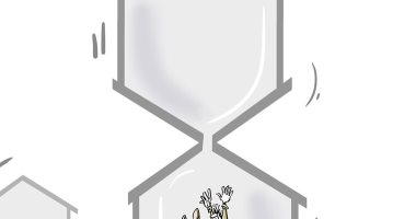 كاريكاتير صحيفة جزائرية.. العالم يتقلب فى انتظار دواء كورونا 