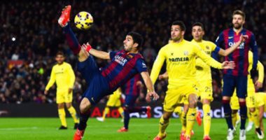 موعد مباراة فياريال ضد برشلونة فى الدورى الإسبانى 