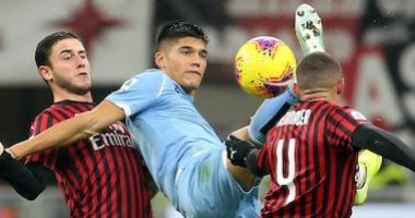 التشكيل المتوقع لقمة لاتسيو ضد ميلان اليوم فى الدوري الإيطالى 