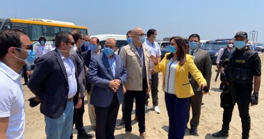 وزيرا التنمية المحلية والاسكان يصلان محافظة دمياط لتفقد المشروعات التنموية