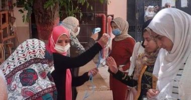رئيس مدينة بلبيس بالشرقية : تطبيق الإجراءت الاحترازية بلجان الثانوية الأزهرية 