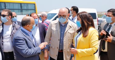 محافظ دمياط تستقبل وزيرا التنمية المحلية والاسكان لتفقد مشروعات بالمحافظة