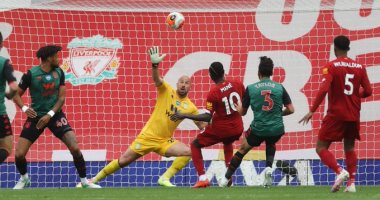 ملخص وأهداف مباراة ليفربول ضد أستون فيلا في الدوري الإنجليزي