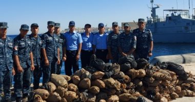 القوات البحرية تضبط كمية كبيرة من المواد المخدرة بنطاق الأسطول الجنوبى