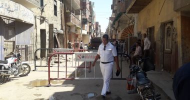 محلية بنى سويف: تنفيذ قرار هدم جزء من عقار بحى الغمراوى لخطورته علي المواطنين