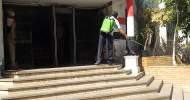 وكيل تعليم الشرقية : تعقيم ديوان المديرية لمواجهة فيروس كورونا