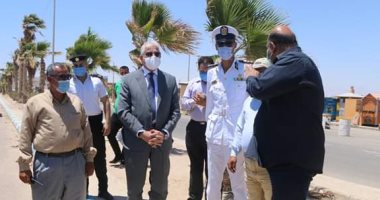 محافظ جنوب سيناء يتابع عددا من المشروعات التنموية الكبرى بطور سيناء 