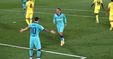 برشلونة يُغرق الغواصات الصفراء برباعية فى الدوري الإسباني 