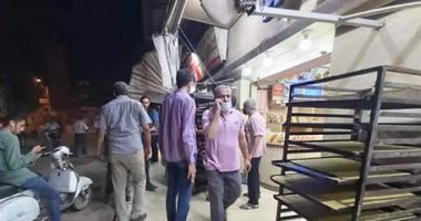 تحرير 27 محضر إشغالات متنوعة للكافيهات والمطاعم فى حملة بالمحلة الكبرى.. صور