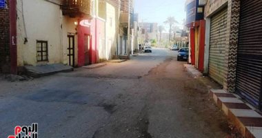 شارع وصفى بالخارجة يخلد تاريخ أهم محافظ للوادى الجديد.. صور