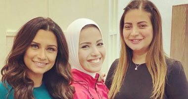 صورة تجمع دينا زهرة وآية عبد الرحمن وريهام السهلى بعد الانتصار على كورونا