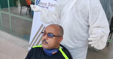 صور.. طلائع الجيش يجرى مسحة كورونا الرابعة استعداداً لعودة الدورى