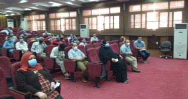 كلية الطب بجامعة الفيوم تناقش إستعداد لإمتحانات الفصل الدراسي الثانى 