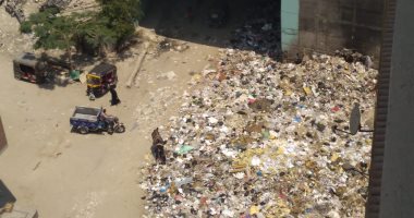 شكوى من تراكم القمامة بتقسيم الدفاع المدنى دائرة المعادى التابع لحى البساتين