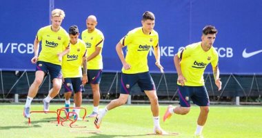 دي يونج وفيربو يعودان لتدريبات برشلونة استعداداً لمباراة بلد الوليد.. صور