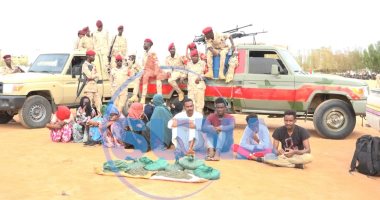 الأمن السودانى يلقى القبض على مهرب بشر و12من ضحاياه بينهم 9 إثيوبيين