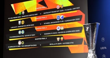 قرعة ربع نهائى الدوري الأوروبي.. مواجهة سهلة لليونايتد وصعبة لكوكا ورفاقه