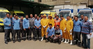 الجيش الأبيض.. مسعفون بإسعاف القاهرة على خط مواجهة فيروس كورونا