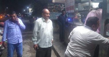 صور .. رفع الإشغالات ومراجعة تراخيص المحلات فى حملة مكبرة ببنى سويف 