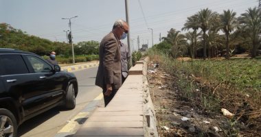 محافظ القليوبية يتابع حالة النظافة بمداخل ووسط بنها وتحرير 21 محضر تبوير أراضى