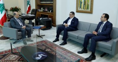 ميشال عون يتسلم رسالة من الرئيس السيسى بشأن العلاقات الثنائية بين البلدين