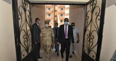 محافظ الدقهلية يتفقد مشروع الإسكان الاجتماعى بجمصة بتكلفه مليار و300 مليون جنيه