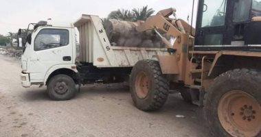 تنظيم حملات للنظافة بصفة دورية حول المستشفى العام فى البرشا بالمنيا