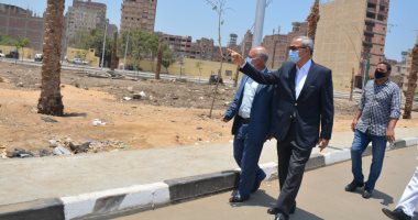 محافظ القليوبية يجرى جولة بشبرا الخيمة لتفقد منطقة ربط محور مصر الجديدة