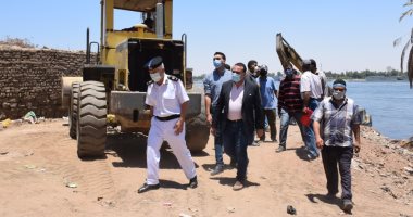  حملات مكثفة بالأقصر  لإزالة التعديات والمبانى المخالفة