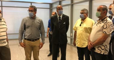 وزيرا الطيران والسياحة والآثار يتفقدان متحف مطار القاهرة تمهيداً لافتتاحه  