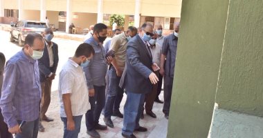 محافظ أسيوط يتفقد أعمال إنشاء مدارس ضمن حياة كريمة بقريتي "درنكة والزاوية"