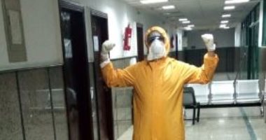 يحيى فنى معمل مستشفى نويبع المركزى ضمن الجيش الأبيض فى مواجهة كورونا