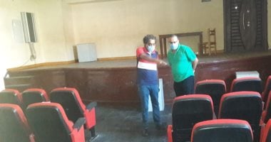 رئيس هيئة قصور الثقافة يتفقد قصرى الشاطبى والأنفوشى بالإسكندرية.. صور