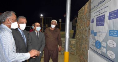 صور.. محافظ سوهاج يتفقد محطة معالجة صرف صحى الهجارسة بتكلفة 72.4 مليون جنيه