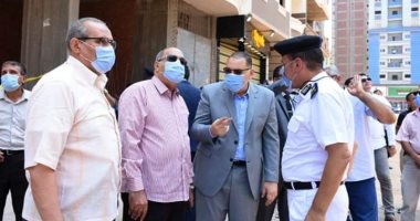 محافظ الشرقية يقود حملة لإزالة الأبراج المخالفة بمنطقة الغشام 